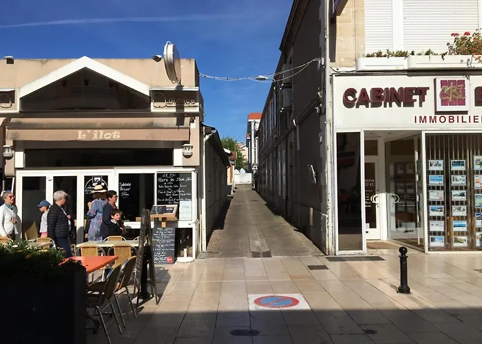 Centre-ville Arcachon, T3 Renove Avec Apercu Mer, Proche Et Gare - Fr-1-374-77 アパート *